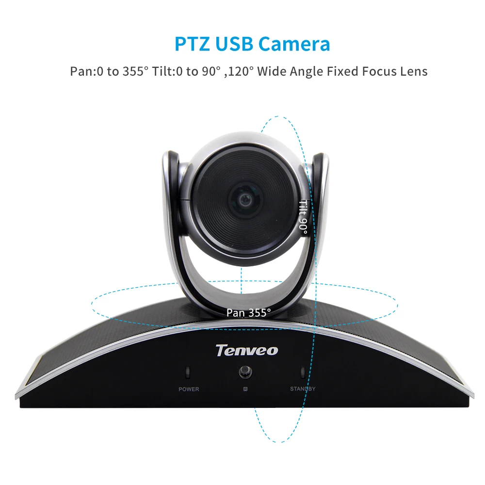 Tenveo V1080 HD 1080p 120 градусов с фиксированным фокусом широкоугольная видеокамера для