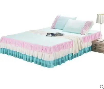 Skymay (skymay) все cottonprincesseslace edgebedskirtantiskidthree-piecefour сезона gmbed пробован | Дом и сад