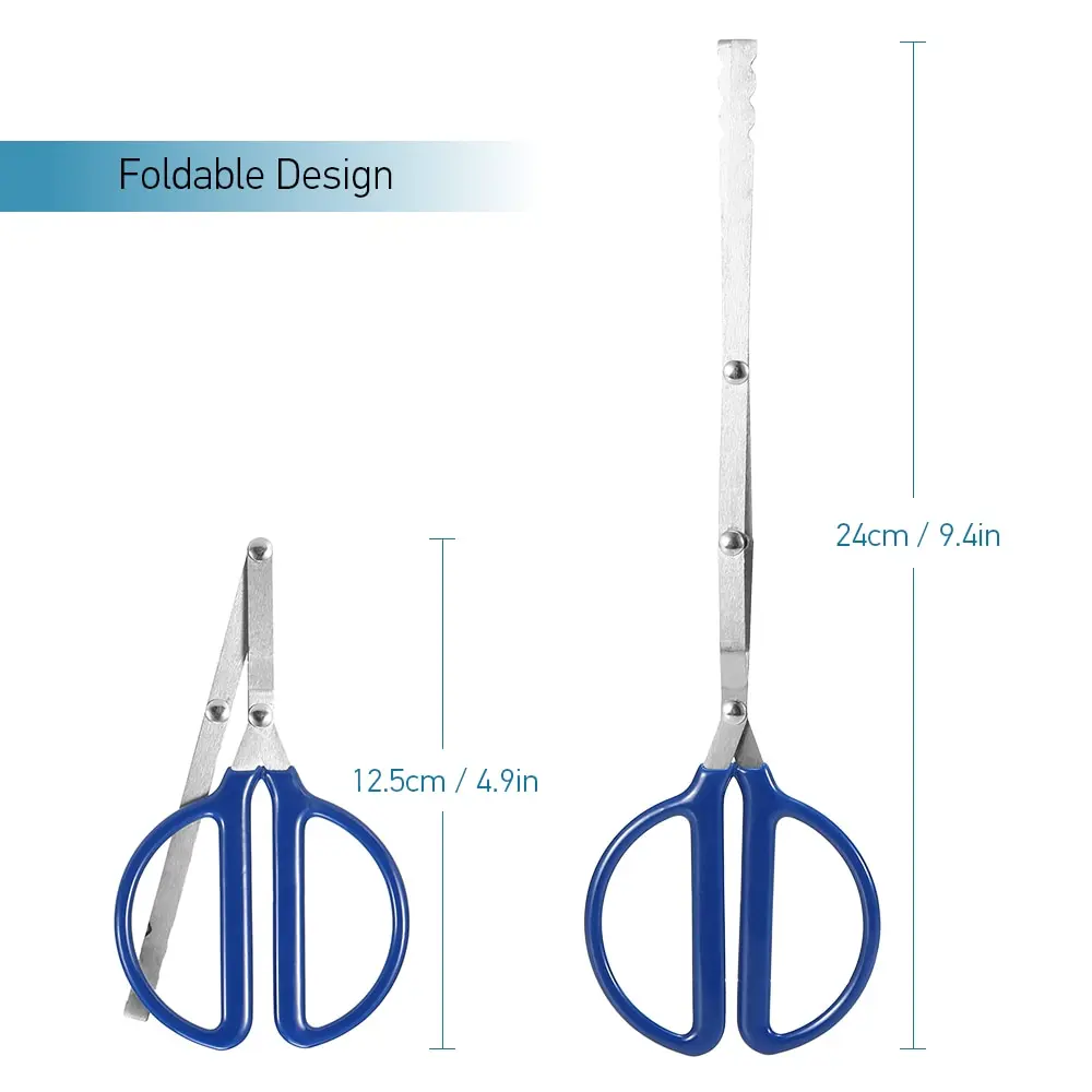 Открытый Кемпинг Пеший Туризм Сверхлегкий Портативный складной журнал граббер