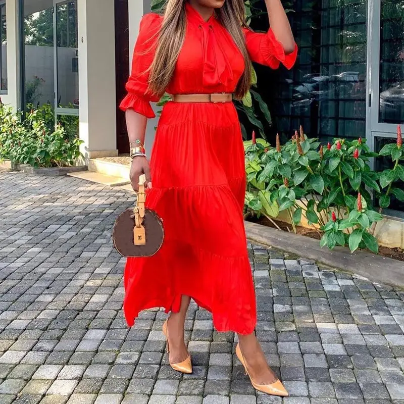 Летние милые элегантные вечерние платья больших размеров повседневные женские