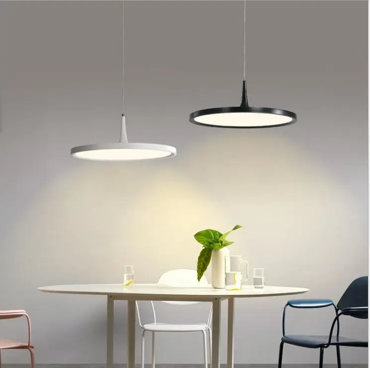 L Современная ресторанная люстра простая модная дизайнерская лампа с одной