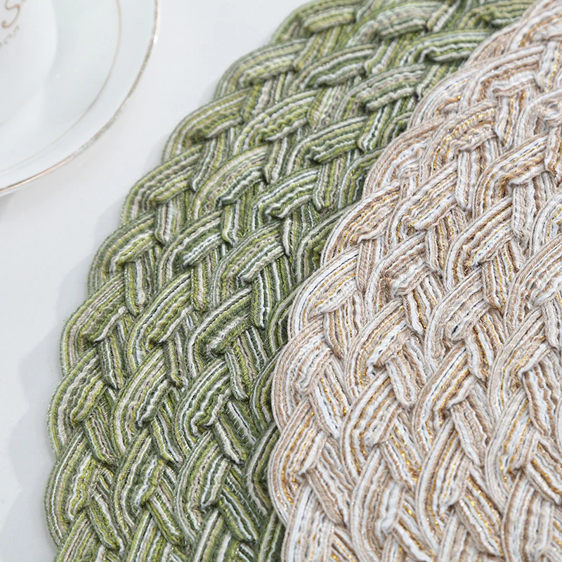 2/4/6 шт нескользящий Коврик салфетки на стол индивидуальный Настольный коврик для