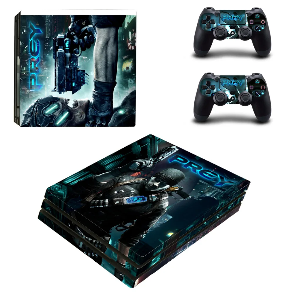 Игра добычи PS4 Pro кожи наклейки для Sony PlayStation 4 консоли и контроллеры настенные