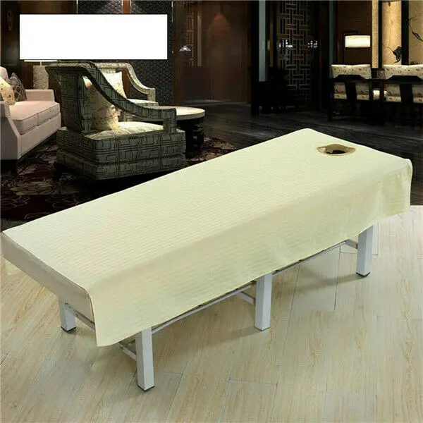 Водонепроницаемый Хлопковый чехол для массажной кровати 190x80 см покрывало салона