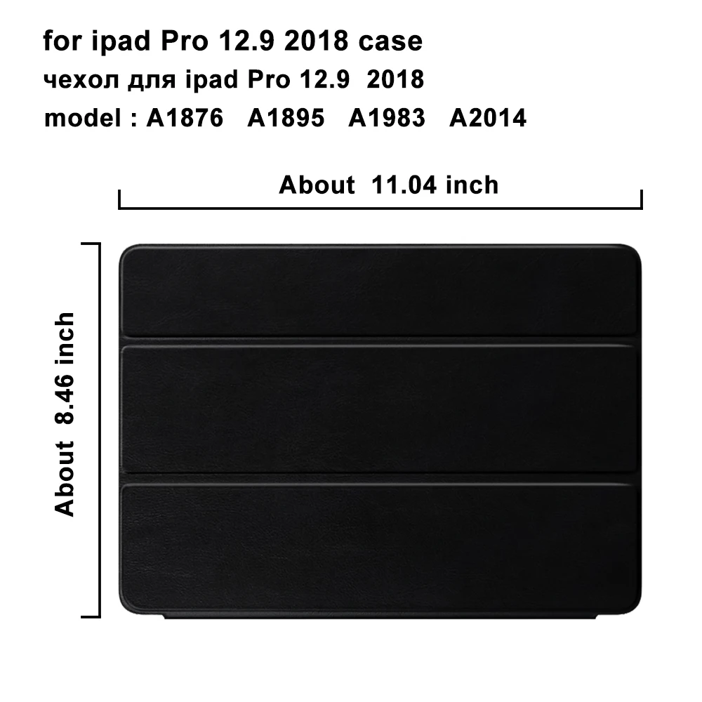 Чехол для iPad Pro 11, умный чехол для iPad Pro 12,9,, чехол, ультра тонкий, с поддержкой зарядки, для iPad 11, 12,9 дюймов, чехол