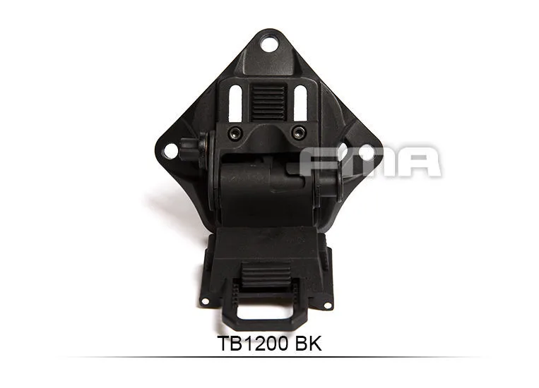 Шлем для страйкбола пейнтбола тактической охоты L4G19 NVG Mount BK пластиковая версия