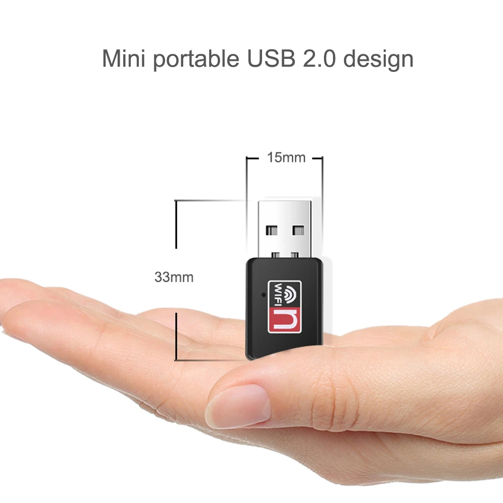 KEBIDU USB 150 Мбит/с Портативная мини Сетевая карта LAN WiFi беспроводной адаптер