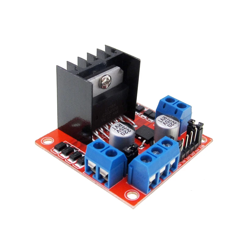 

1PCS New Dual H Bridge DC Stepper Motor Drive Controller Board Module L298N