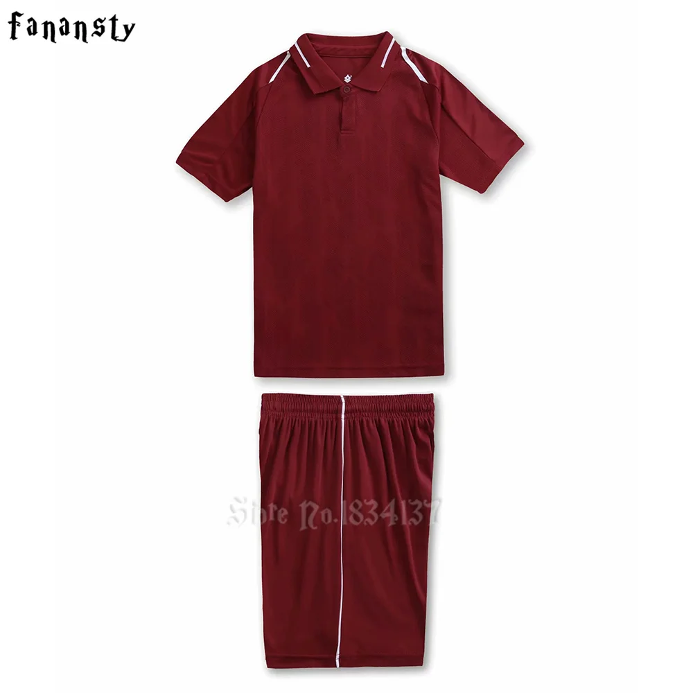 Kids Football Jerseys 18/19 Survetement Football Suits Boys Training Jerseys Customize Children Blank Soccer Sets Uniform New