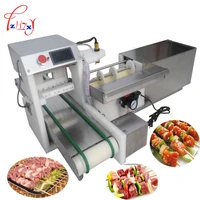 automatic meat wear mutton string machine business bbq skewer machine meat string machine 110v 220v support customized