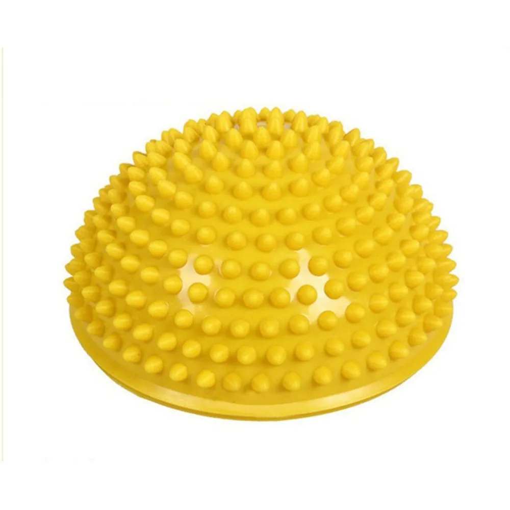 Inflatable Half Yoga Ball Exercise Fitness Equipment Balance Training Board Point Massage Ball Board for Children Dropshipping