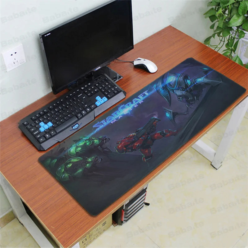 Babaite Starcraft прочный резиновый коврик для мыши прокладка резиновая PC Компьютерная игровая коврик для мыши