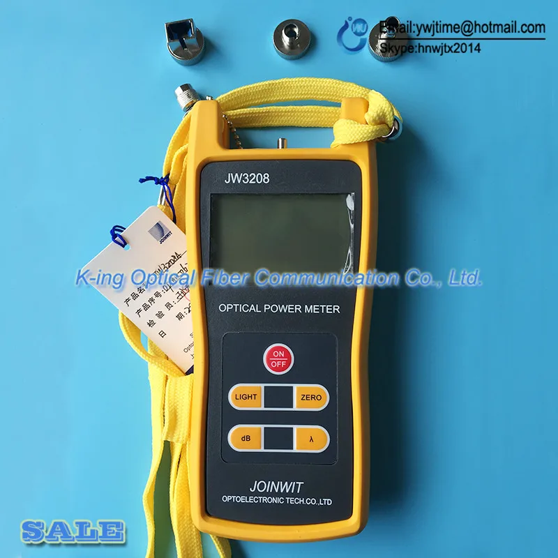 JOINWIT JW3208 оптический измеритель мощности FTTH / SC ST/FC три интерфейса мощности-70 ~ + 6
