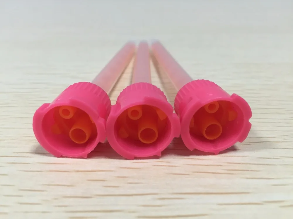 Статическая трубка для смешивания AB насадка клея миксер спиральная адэнсивная