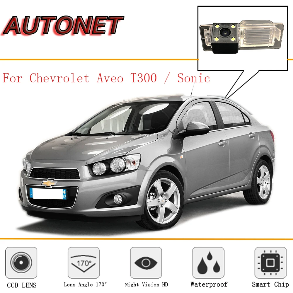 Камера заднего вида для Chevrolet Aveo T300 / Sonic MK2/CCD/ночного видения/камера вида/камера
