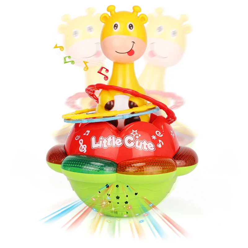 С светильник кой музыкальный жираф проекционная кукла Roly-Poly многофункциональные