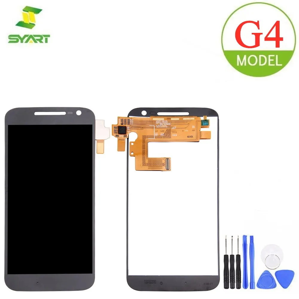 Для Motorola G4 ЖК дисплей сенсорный экран дигитайзер для сборки запасные части +