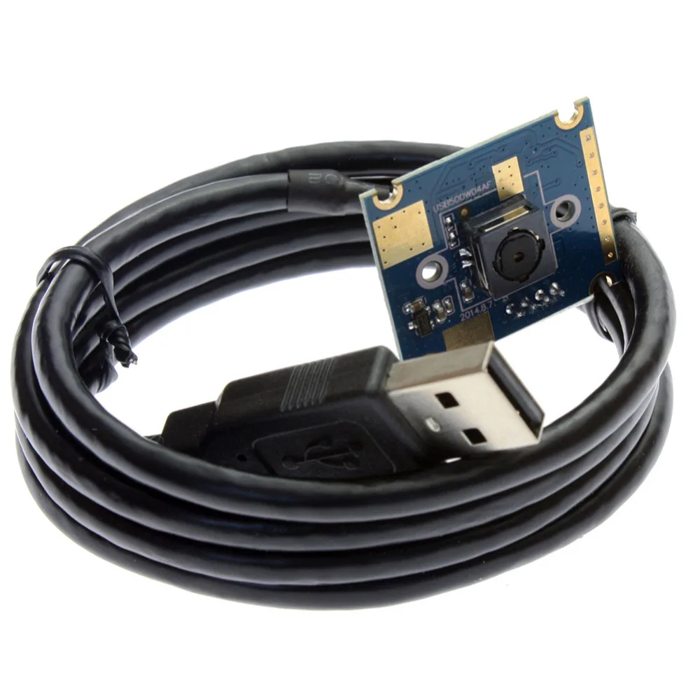 Новый 5 мегапиксельный 25*30 мм Мини 60 градусов Автофокус mini cmos usb модуль камеры 5mp