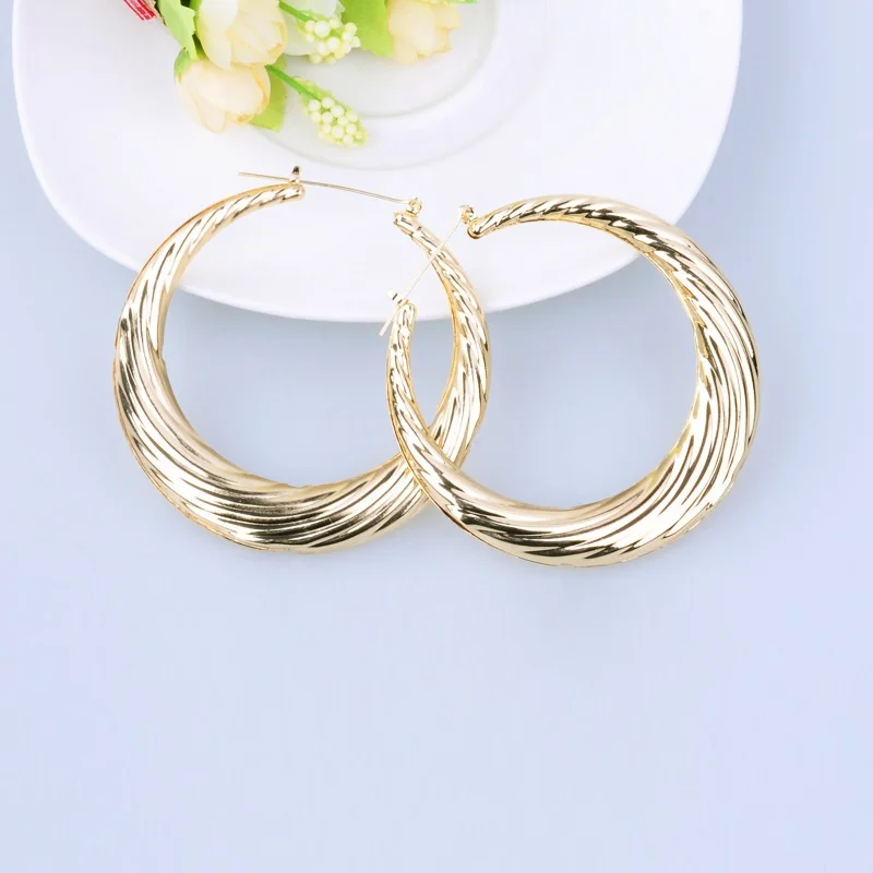 Оптовая продажа ювелирных изделий большой Макси этнические хип хоп серьги