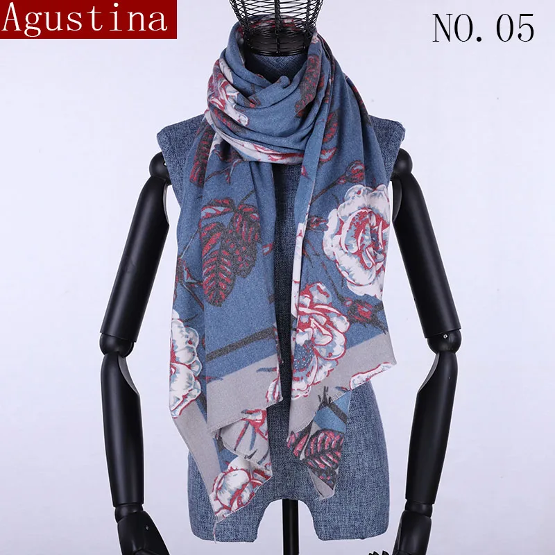 Cashmere thick scarf hijab scarves for women shawl wrap luxury fallow high designer brand quality fashion Print Soft long 2018 |