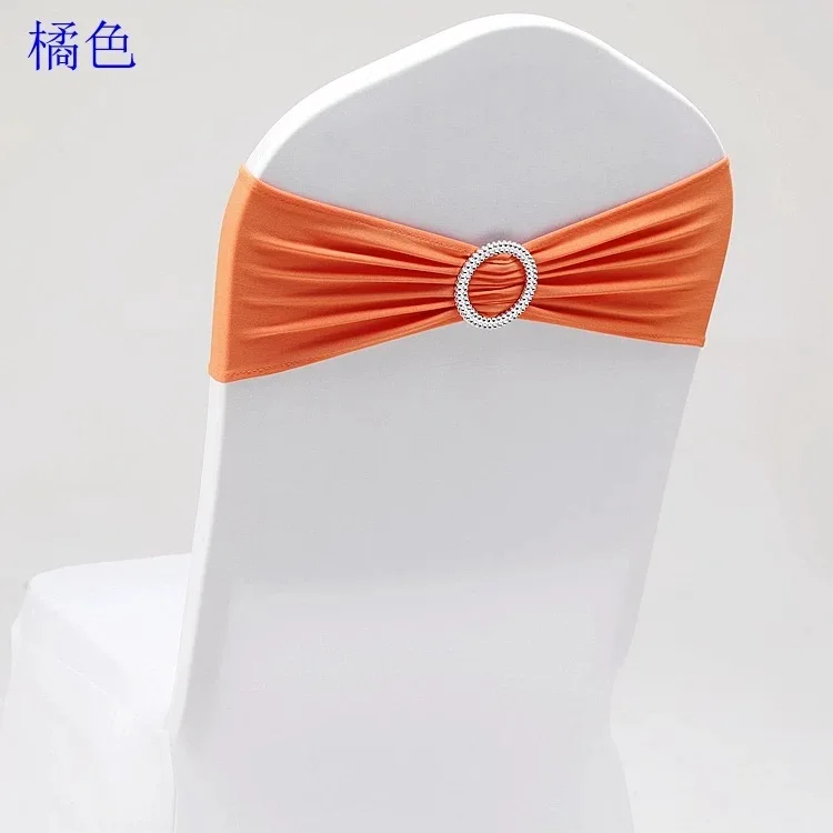 100 шт. эластичные ленты для стула из спандекса и лайкры|chair sashes|chair cover sashchair bows |