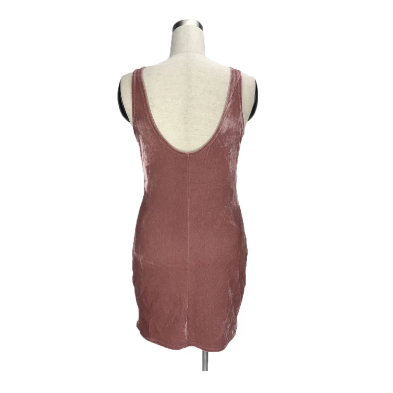 

B&N Solid Vest Bodycon Sexy Dress Sleeveless Sheath Summer Dresses Mini Sexy Dress Club Wear Short