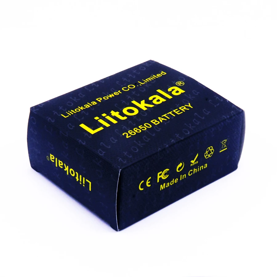 LiitoKala lii 50A 26650 5000 мАч литиевая батарея 3 7 в para flash ligh con светодиодный индикатор luz DC