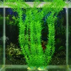 Подводное искусственное растение 30 см, трава для аквариума, ландшафтный декор, Зеленый ПВХ, водоросли, экологически чистые материалы для защиты окружающей среды