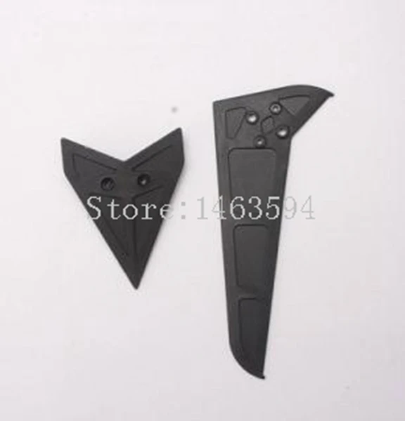 Бесплатная доставка MJX F49 хвостовый декоративный набор 2 шт F49 F649 Запчасти для радиоуправляемого вертолета хвостовое украшение