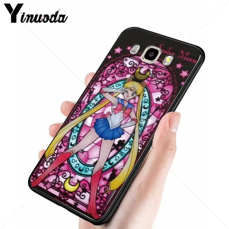 Yinuoda Сейлор Мун DIY печать рисунок чехол для телефона оболочка Samsung Galaxy j6plus j7 prime j8 j2