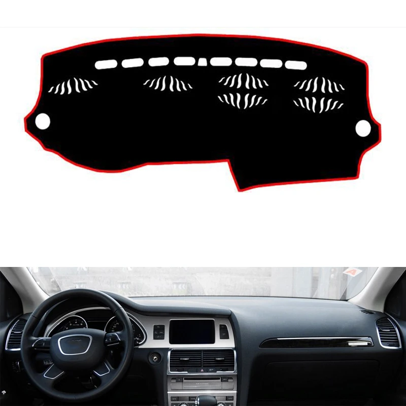 Dash Mat Dashmat Dashboard Sticker Cover Sun Shade Board Carpet for AUDI Q7 2006 - 2015 Right Hand Drive Accessories | Автомобили и