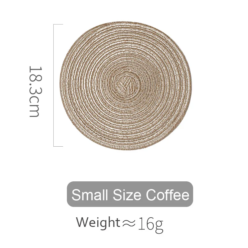 coffee 4 шт. 18 см Коврик для посуды силиконовый Противоскользящий теплоизоляционный коврик Европейский Стиль Коврик для чаши кофейная чашка коврик для супа - Цвет: coffee