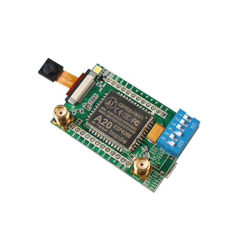 Elecrow GPRS Wi-Fi GSM Камера A20 модуль ESP8266 внутри SMS голос развитию мастер MCU Управление gprs