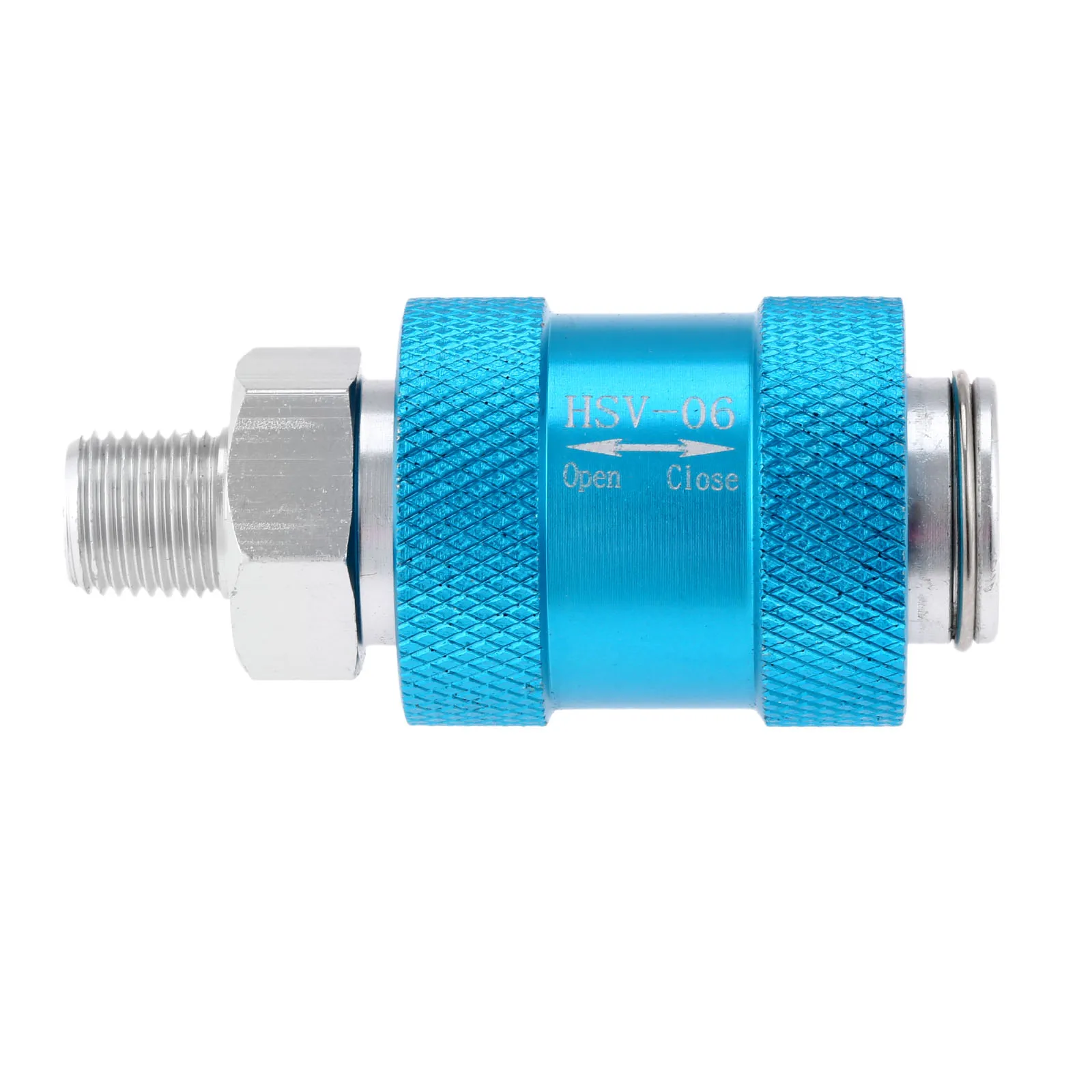 DRELD 1 шт. Алюминий HSV 06 1/8 &quot(9 5 мм) нить трубопроводов выхлопной ручной ползунковый
