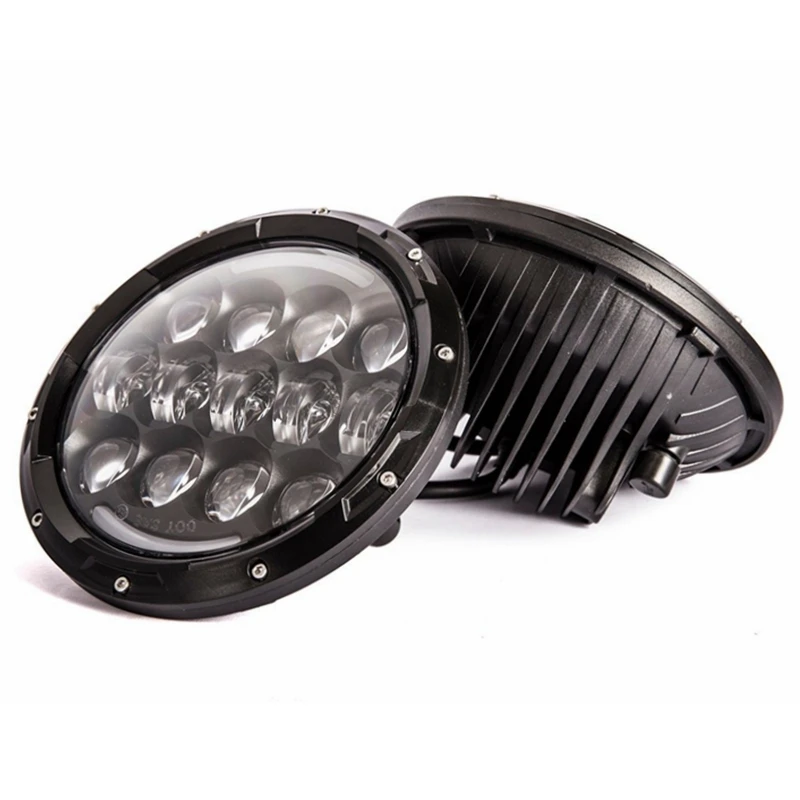 2cs 7 дюймов 105w светодиодный головной светильник + 2 шт. G2 задний с 1 3rd стоп комбо для