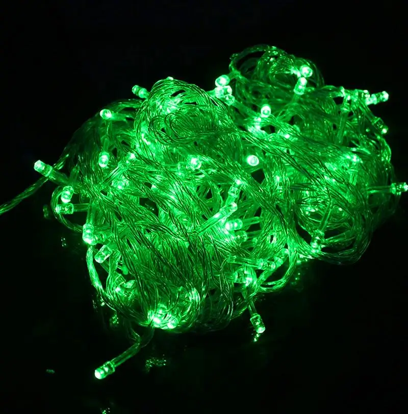20M LED Christmas light Garland Curtain Icicle String Light Indoor Drop Party Garden Stage Outdoor Decorative | Лампы и освещение