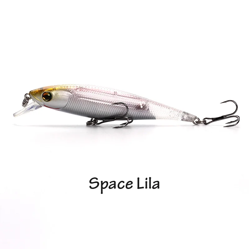 Space Lila Banshee 90 мм 10 г Джеркбейт подвесной Воблер для щуки искусственная приманка Джеркбейт Черный Гольян рыболовные приманки плавающий Жесткий Бас - Цвет: Space Lila