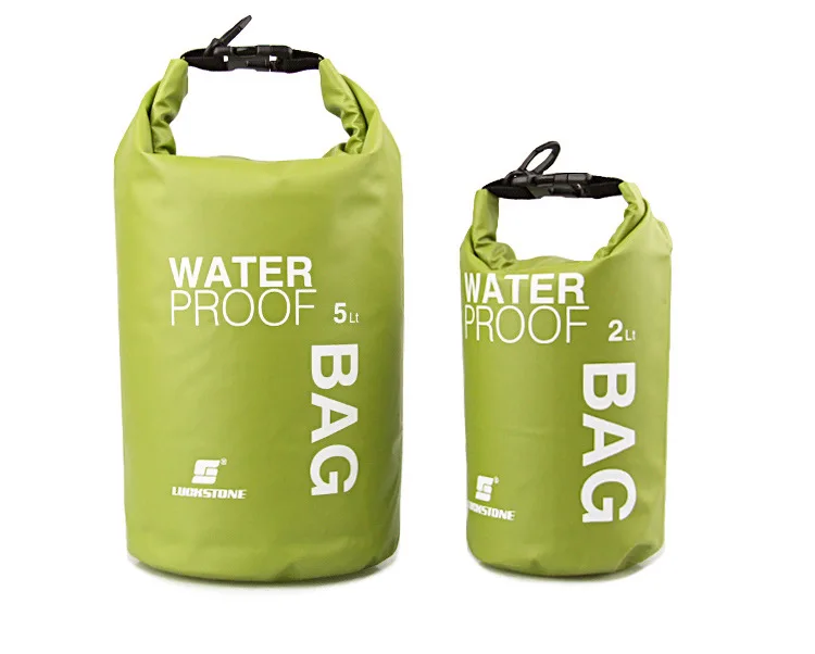 Waterproof Backpack Rucksack Rain Dust Proof Cover Protector Camping Cross-Border for PVC Outdoor piao liu dai Diving Waterproof - Цвет: Зеленый