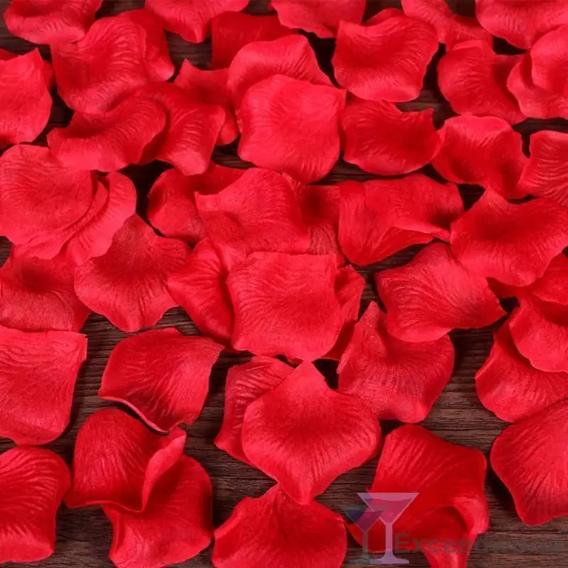 Maphia Лепестки роз 5000 шт. оптом шелковые Цвета Ткань свободные розовый
