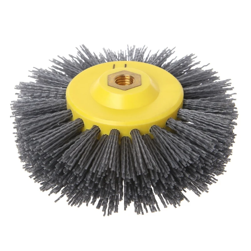 

New 150x40mmxM14 Deburring Abrasive Steel Wire Brush Head Polishing Grinding Wheel Dropshipping