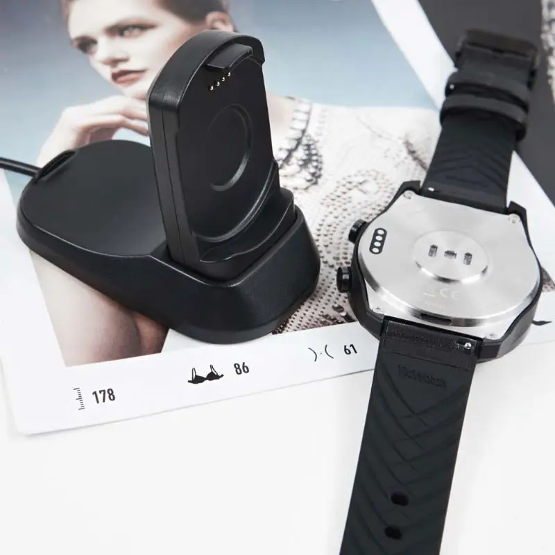 Usb-кабель для зарядки магнитный держатель док-станция TicWatch Pro Smartwatch | Электроника
