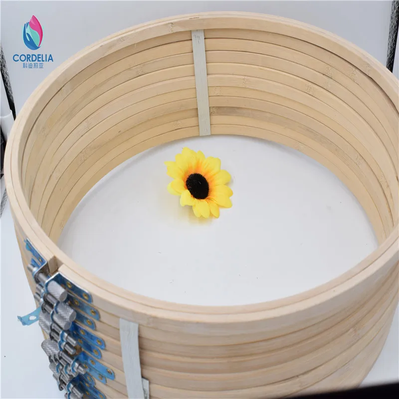 5 шт. 30 см 11 8 дюймов винтажные круглые обручи с вышивкой бамбука как дома DIY