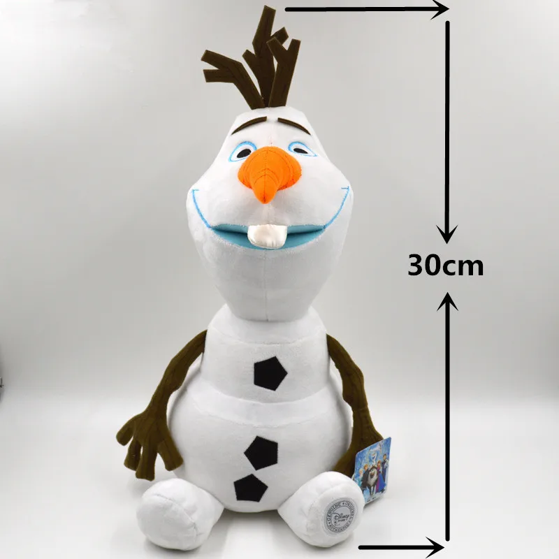 Disney игрушки плюшевые в виде Олафа 22 см 30 50 из мультфильма &quotХолодное сердце&quot