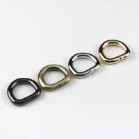 50pcs pack 48 13mm metal d ring buckle for webbing backpack leather craft bag strap purse pet collar parts accessorie