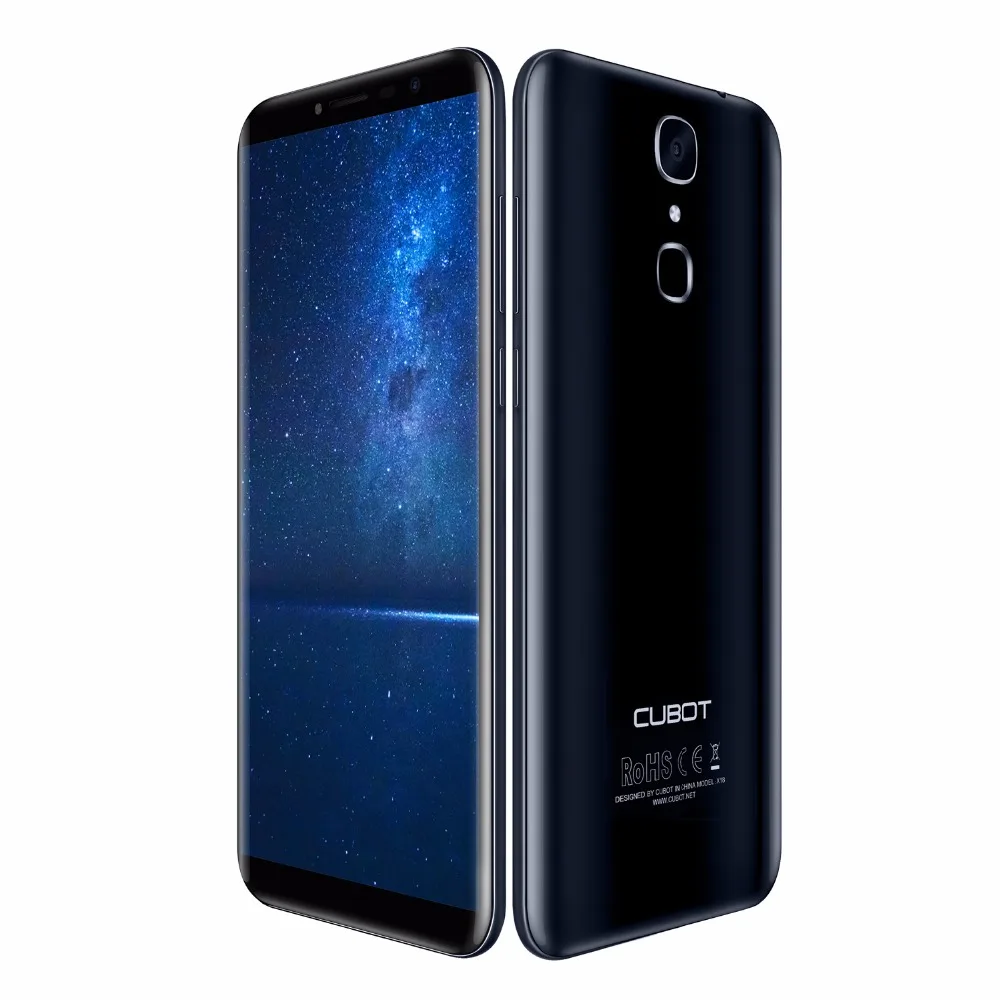 Cubot X18 отпечатков пальцев 5 7 дюймов HD + 18:9 сотовый телефон MT6737T 4 ядра 3 ГБ