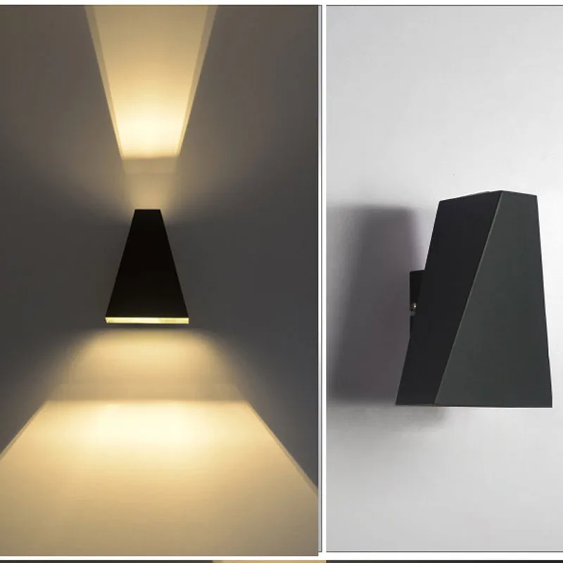Светодиодные Настенные светильники в современном стиле комнатное украшение для