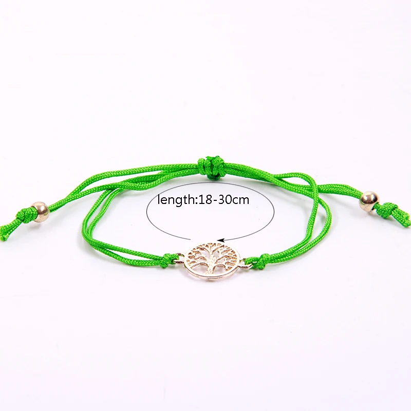 2 шт./компл. золотой серебряный плетеный браслет из древа жизни талисман Lucky Red String