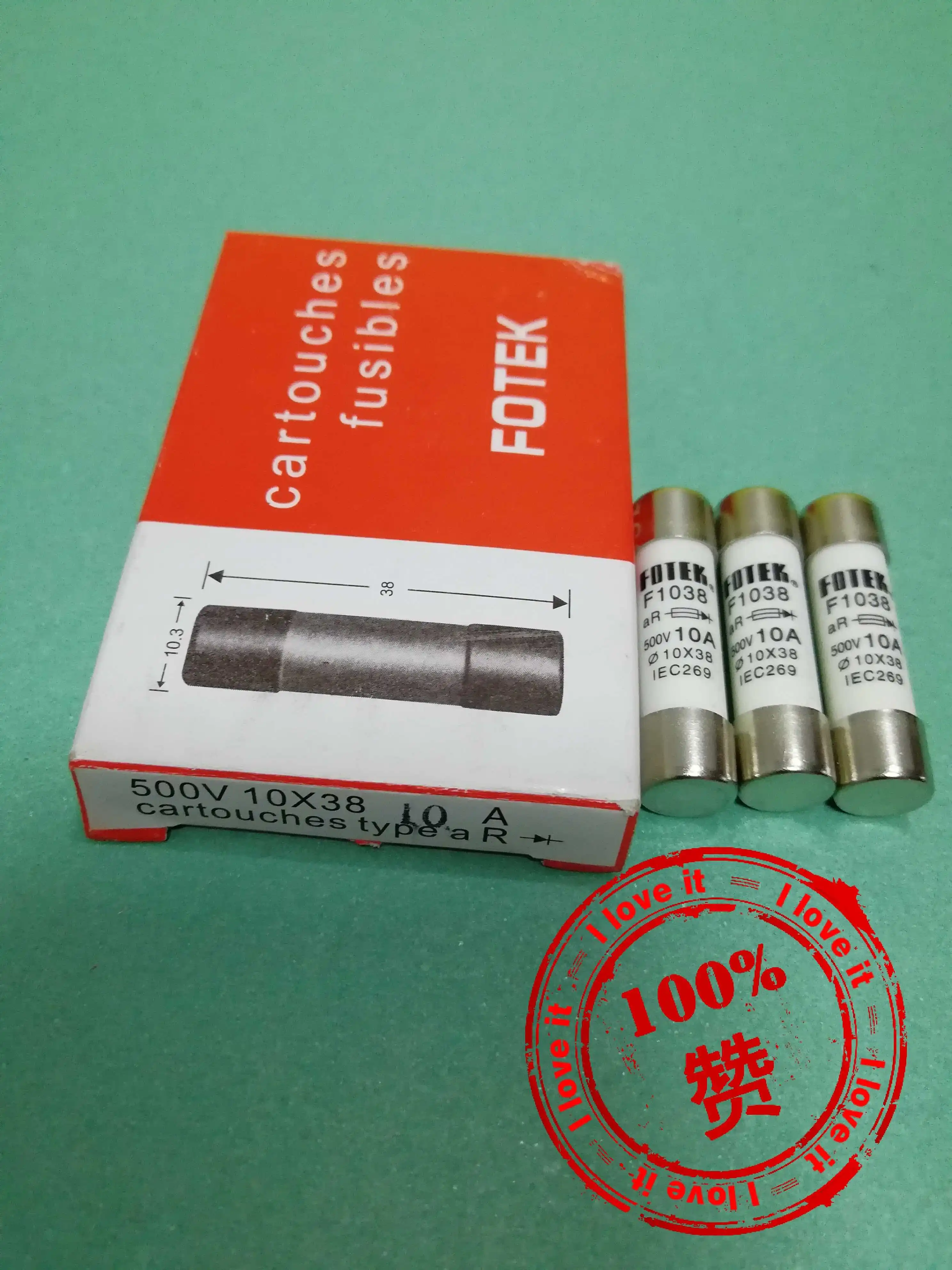 

Original imported parts fuse F103810A10*38 false penalty ten