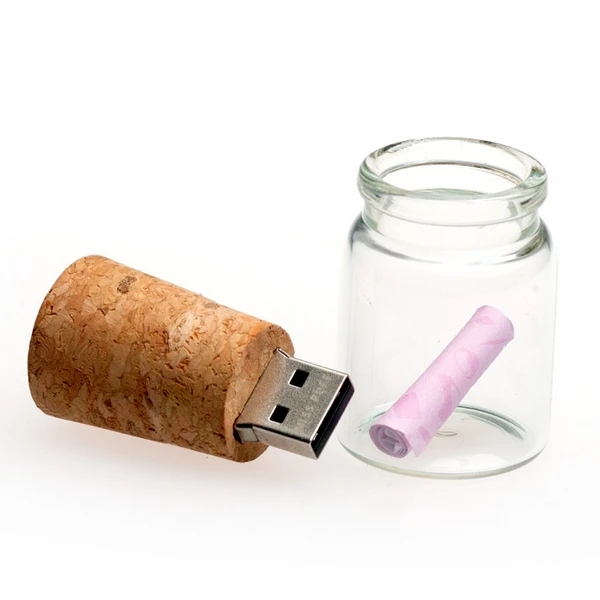 USB флеш накопитель в виде бутылки желаний 64 ГБ 2 0 32 мини флешка 512 ТБ флэш 8 16