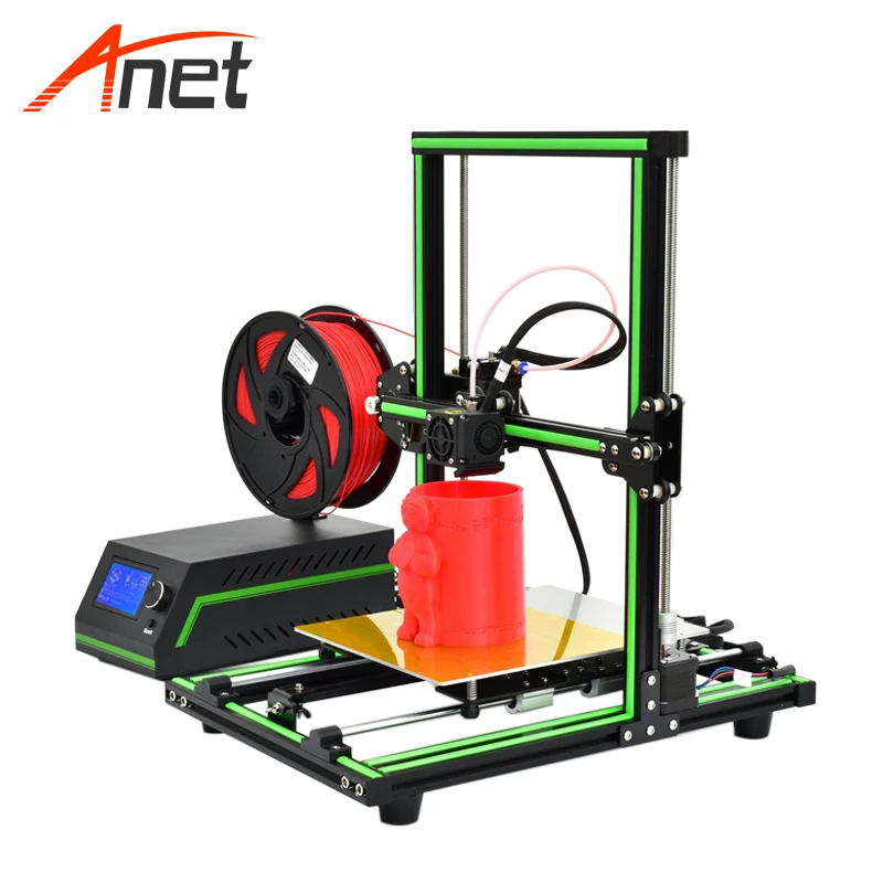 Anet E10 легко собирается DIY 3d принтер набор самый экономичный большой размер печати
